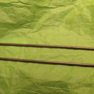 vintage 1950's Epiphone tailpiece long bail wire for frequensator tailpiece Deluxe Zephyr Regent archtop image 1