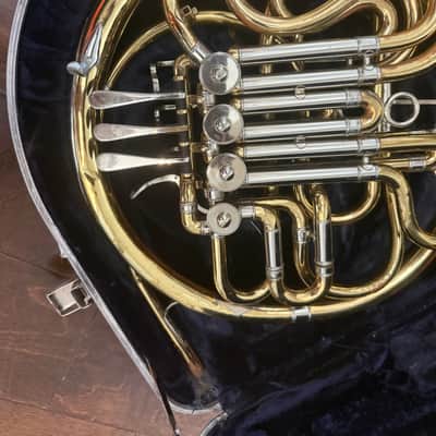 C. G. Conn 6D Double French horn. Made in USA image 2
