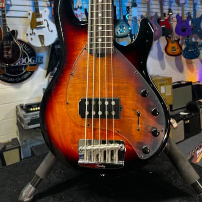 Sterling By Music Man StingRay RAY35 Bass Guitar - 3-tone Sunburst Auth Dealer! 001 FREE PLEK! image 1
