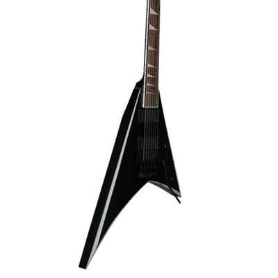 Jackson X Rhoads RRX24MG7 Satin Black Primer Gray Bevels image 8