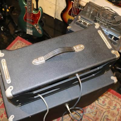 1978 Music Man HD-130 bass head with 2x12 RH cab image 6