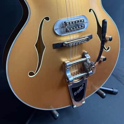 Eastman T58-GD Hollow Body Electric Guitar Truetone Gold Finish w/ Gig Bag (763) image 3