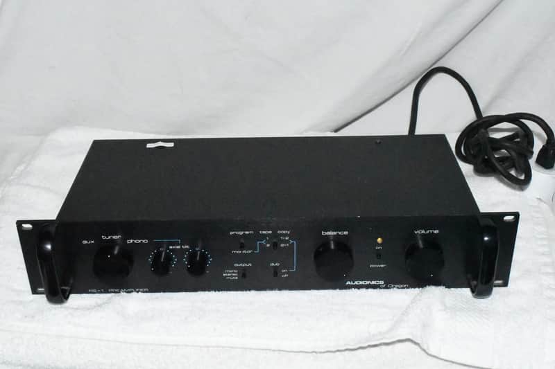 Audionics of Oregon Audionics of Oregon RS-1 Pre-Amplifier #515b3 oct25 1980's - metal image 1