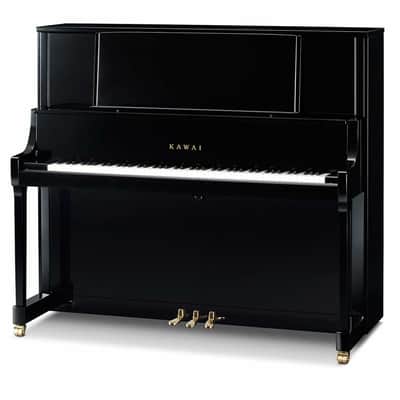 Kawai K800 Professional Upright Piano 134CM Ebony Polish