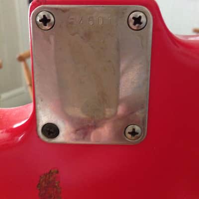 RNB Custom S-59 Fiesta Red Klein Pickups! S- style  Fiesta Red image 6