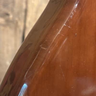 Fender Mustang Guitar with Maple Fretboard 1976 - Walnut (Mocha) image 15