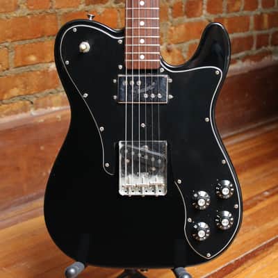 Fender Classic Series '72 Telecaster Custom with Rosewood Fretboard 2003 - Black image 1
