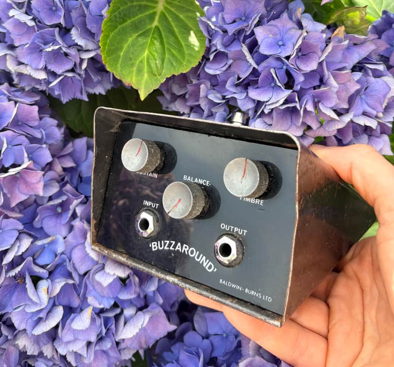 1966 Baldwin Burns Buzzaround Ultra Rare Vintage Fuzz Ped image 1
