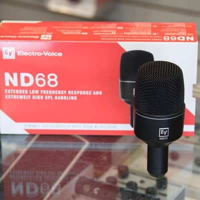 EV Electro Voice ND68 Dynamic Supercardioid Bass Drum Mic Microphone ND-68 ~perfecto & in-box!! image 2