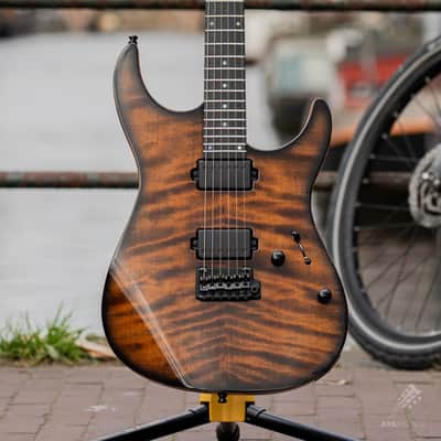 Mayones Aquila Elite V24 S 6 HH in Trans Jeans Brown image 2