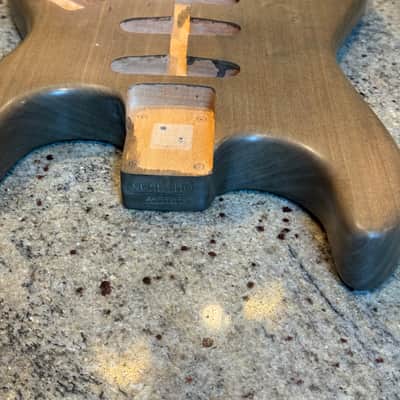 Strat body carved by McMahon Artistry Infinity Cross - Nitrocellulose image 10
