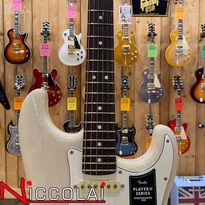 Fender Player II Stratocaster HSS, Rosewood Fingerboard, White Blonde image 5