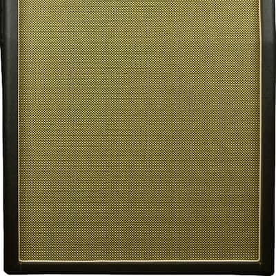 Mojotone British Style Tall 4x12 Slant Extension Cabinet Black / Salt & Pepper image 2
