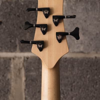 Fodera Emperor 5 Standard Special Buckeye Burl Butterfly (End-2024) image 9