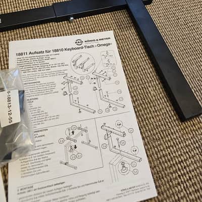 Konig & Mayer 18810 Keyboard stand & brace 2025 - Mint image 6