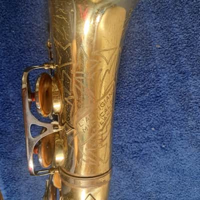Romeo Orsi Alto Saxophone-Handmade in Italy-Stenciled L'Artigiana Musicale Milano In Good Condition image 13