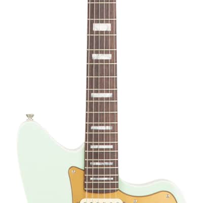 2022 Fender Parallel Universe II Strat Jazz Deluxe Ele Guitar, Transparent Faded Seafoam Green, PU20XXXX image 6