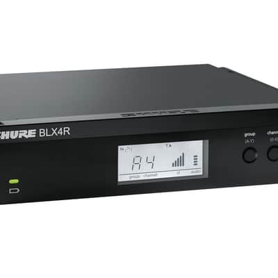 Shure BLX24R/B58 Wireless Microphone System - 14-Hour Battery Life, 300 ft Range, UHF | BETA 58A Handheld Vocal Mic, Single Channel Rack Mount Receiver | H10 Band (BLX24R/B58-H10) image 6
