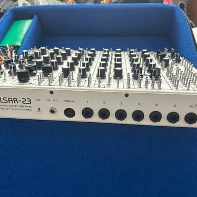 Soma Laboratory Pulsar-23 Organismic Drum Machine 2017 - Present - White(Russian made original serial 066) image 4