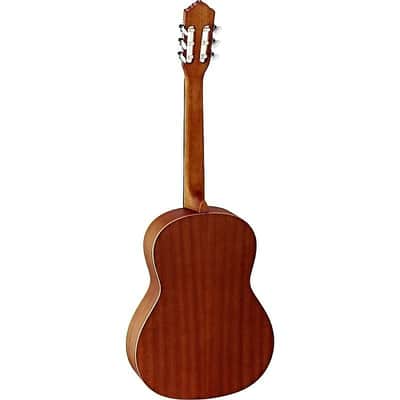 Ortega Guitars R122SN Family Series Cedar Top Slim Neck Nylon String Guitar w/ Gig Bag & Video Link image 2