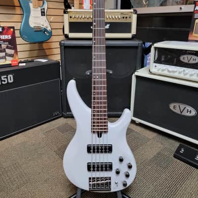 Yamaha TRBX505 5-String Bass - Transparent White image 1