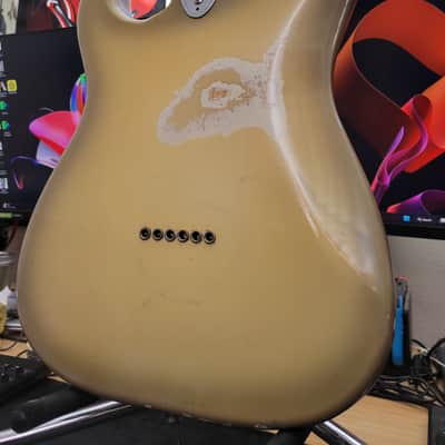 Fender Stratocaster - 1979 - Antigua - Vintage! Rare Hardtail! image 8