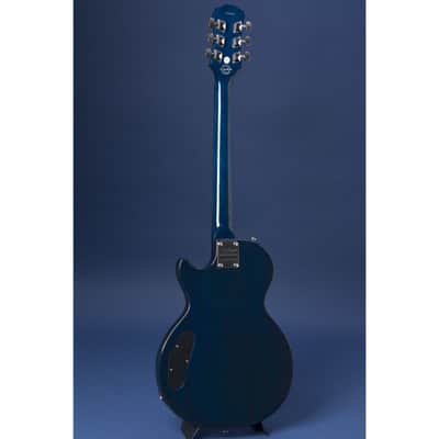 Epiphone Les Paul Special II Plus Top Translucent Blue - Single Cut Electric Guitar image 2