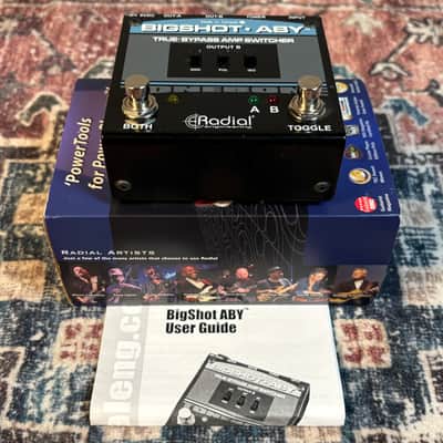 Radial BigShot ABY True Bypass Amp Switcher Guitar Pedal W/ Box! image 1