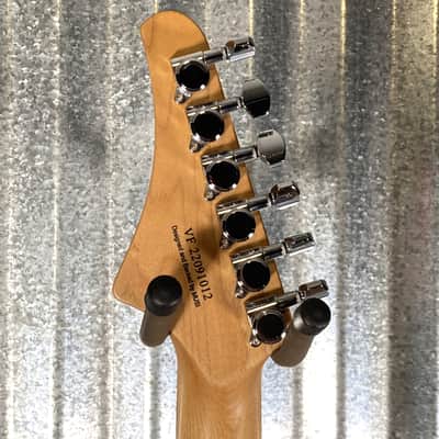 Musi Virgo Fusion Telecaster HH Deluxe Tremolo Greenburst Guitar #1012 Used image 4