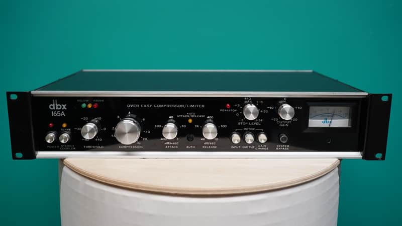 dbx 165A Over Easy Compressor / Limiter 1970s - Black image 1