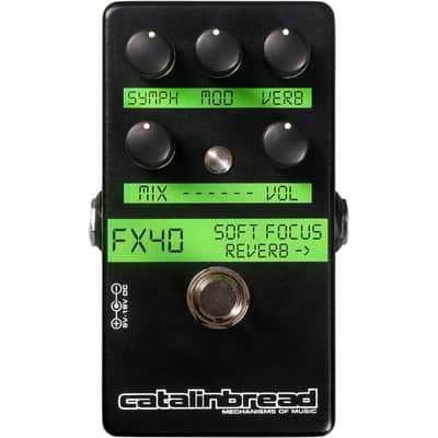 Catalinbread Soft Focus Plate Reverb Instant Shoegaze Guitar Effects Pedal image 1