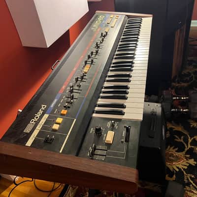 Roland Juno-60 61-Key Polyphonic Synthesizer 1982 - 1984 - Black image 2