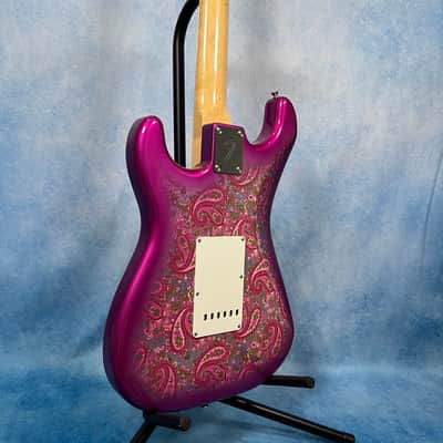 Fender MIJ Limited Edition Paisley Stratocaster 2024 - 2025 - Pink Paisley image 8