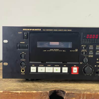 Marantz PMD510 Double cassette deck as is for parts image 3