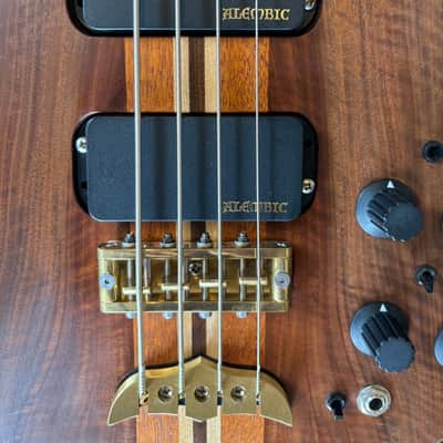 Alembic Stanley Clarke BBSB4 Brown Bass Short Scale 2012 LED's Immaculate image 20