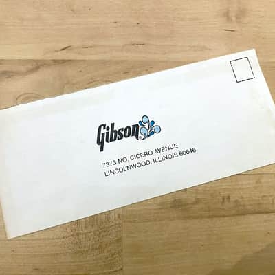 70's Gibson Norlin Era Warranty Card Case Candy image 1