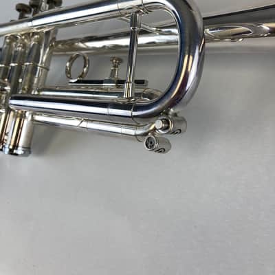 Getzen Capri Bb Trumpet – Silver Plated – Vintage Intermediate Model – 1965–66 – w/ Case SM#3578 image 5