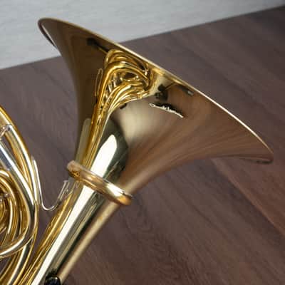 Stephens Series II Schmidt Style Bb/F Double Horn - Raw Brass image 9