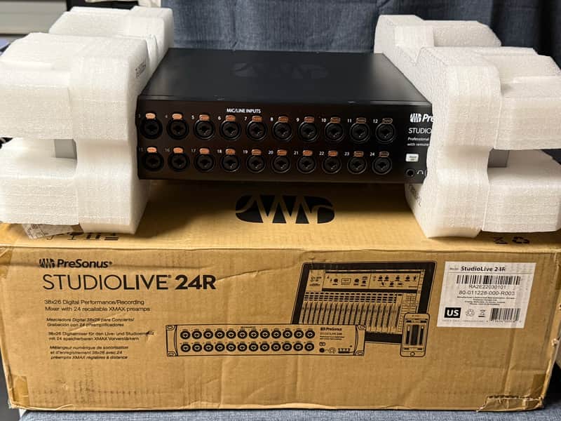 PreSonus StudioLive 24R 32-Channel Rackmount Digital Mixer