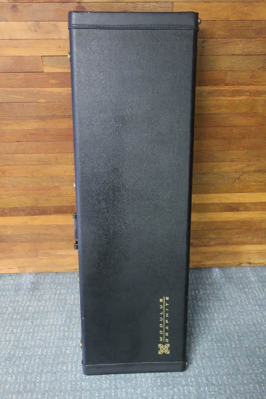 Vintage 1980s Modulus Quantum 4-String Guitar Bass Hardshell Case OHSC image 1