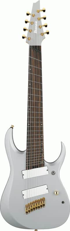 Ibanez RGDMS8 Classic Silver Matte 8 String Electric Guitar image 1