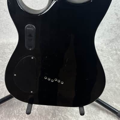 Washburn X-Series Pro X50PROFE electric guitar in transparent black image 10
