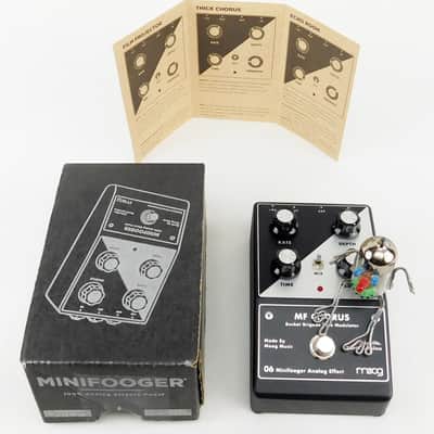 Moog Minifooger MF Chorus V2 MF06 Analog Effect + Neuwertig+ OVP + 1,5J Garantie image 2