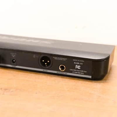 Shure BLX88 Receiver with BLX2/PG58 Transmitter - J10 (NO POWER SUPPLY) CG010XB image 5