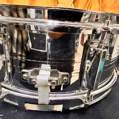 Yamaha 5.5" x 14" Snare Drum SD-755 Chrome Over Steel image 5