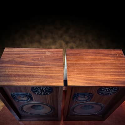 Sonics AS-205 🌈RaRe🌈 Collector Vintage Stereo Speakers image 4