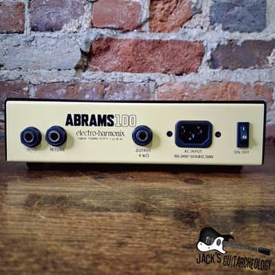 Electro-Harmonix ABRAMS100 100W Guitar Amp Head *USED*  (2026 - Cream/Black) image 6