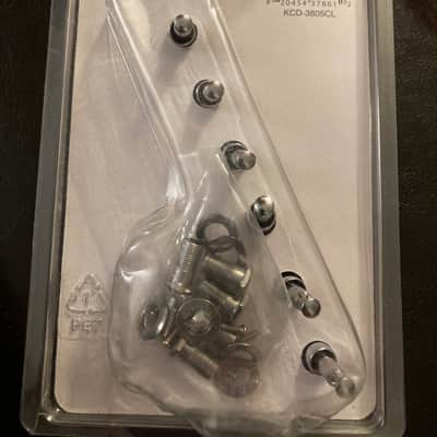 Kluson KCD-3805CL Revolution 6-in-Line Vintage Tuners 2010s - Chrome image 4