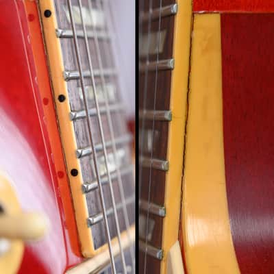 Gibson Les Paul Deluxe Plain Maple Top Cherry Sunburst 1976 w/Hard Shell Case image 13