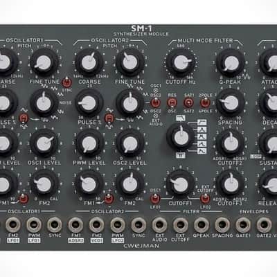 *New in Box* Cwejman SM-1 Synth Voice Module in scarse/elusive Battleship Grey - 2x LFO, 2x VCO, Multi-Mode Filter (MMF), 2x Envelope Generator (EG), VCA, Master Control - 2025 Batch - Made in Sweden πΈπͺ image 2